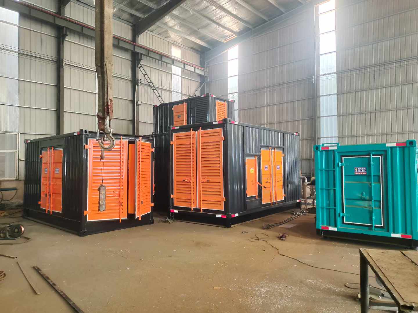 大观500kw柴油发电机组可以带动多少功率设备？